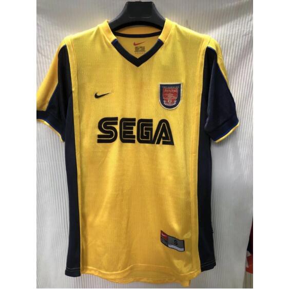 1999/2000 Arsenal Retro Away Kit Soccer Jersey